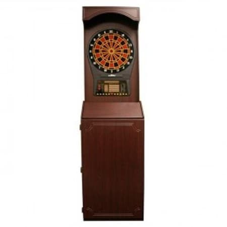Toyopia Arcade Style Cabinet with Arachnid Cricket Pro 800 Electronic Dartboard TO69792
